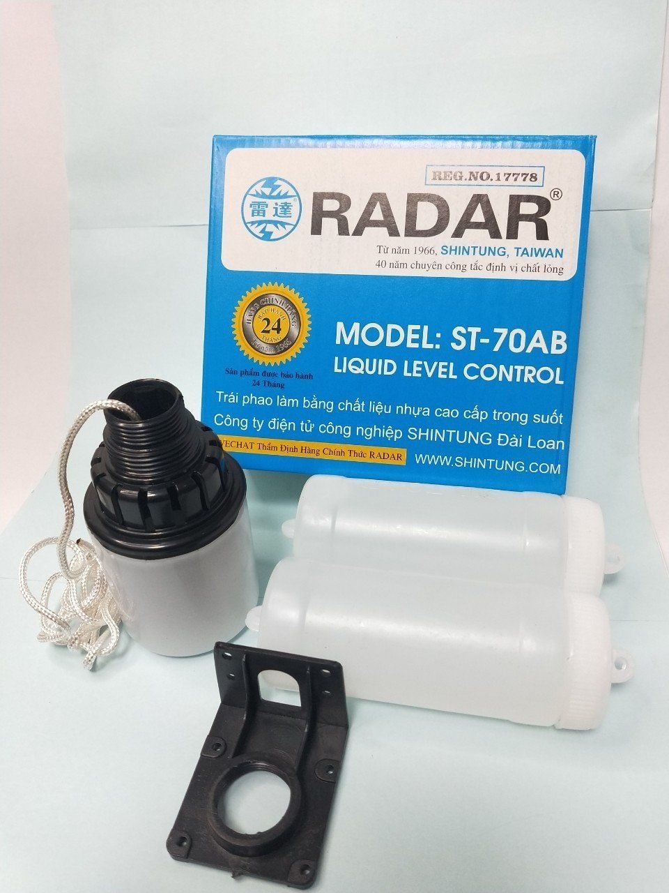Phao điện tự động cho máy bơm nước Radar 