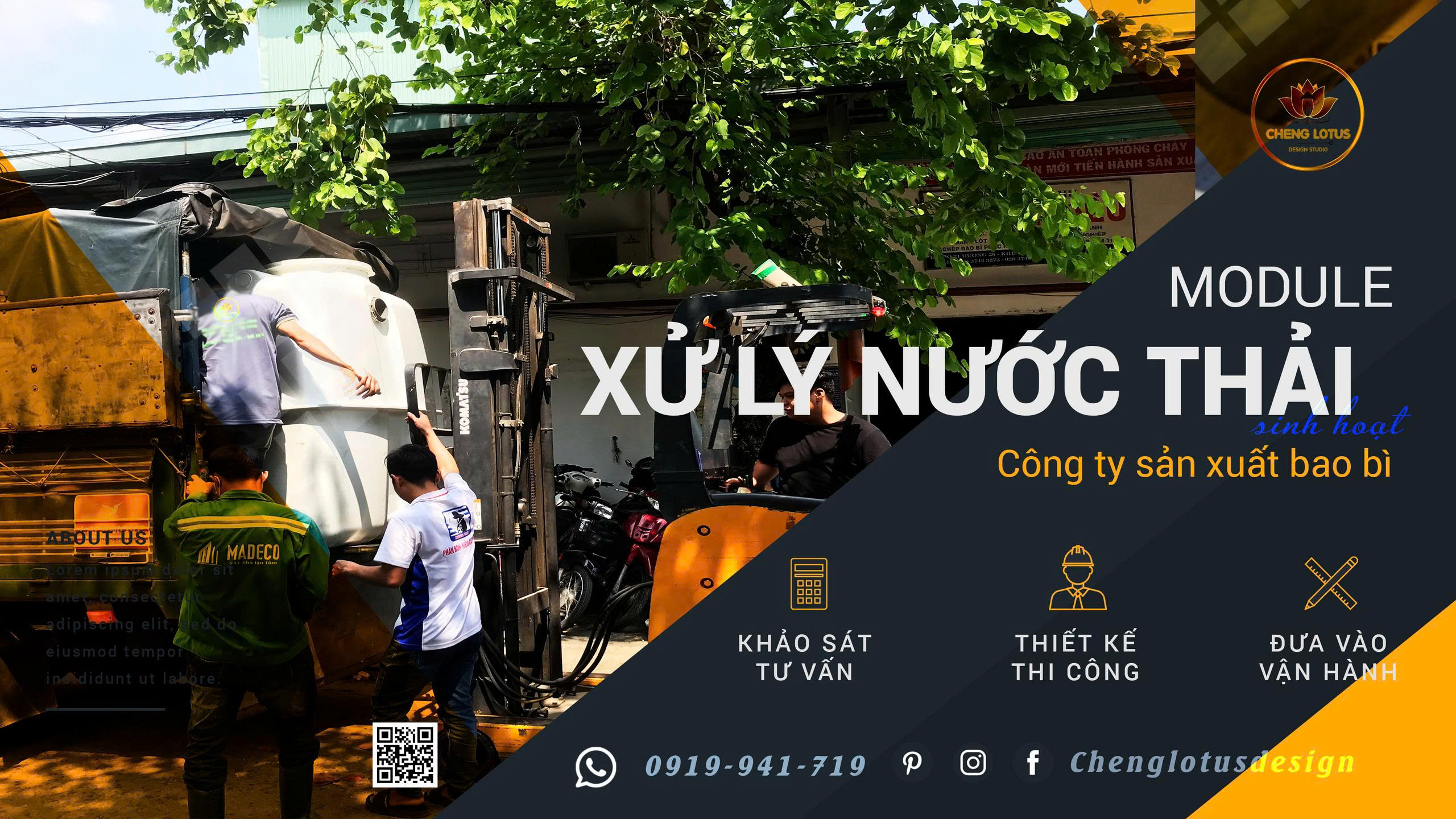 Hệ thống xử lý nước thải sinh hoạt Quận 2