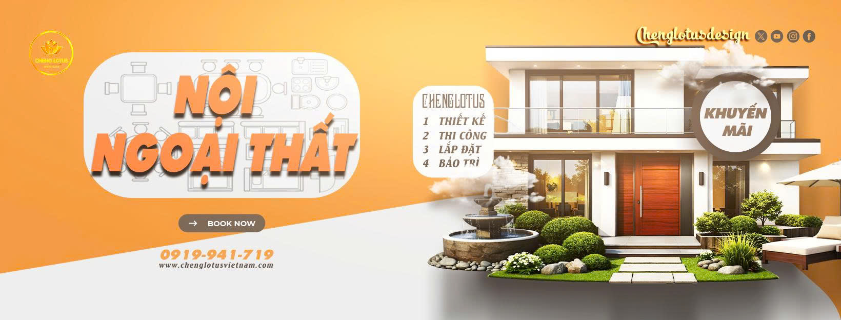 Thiết kế thi công nội thất 