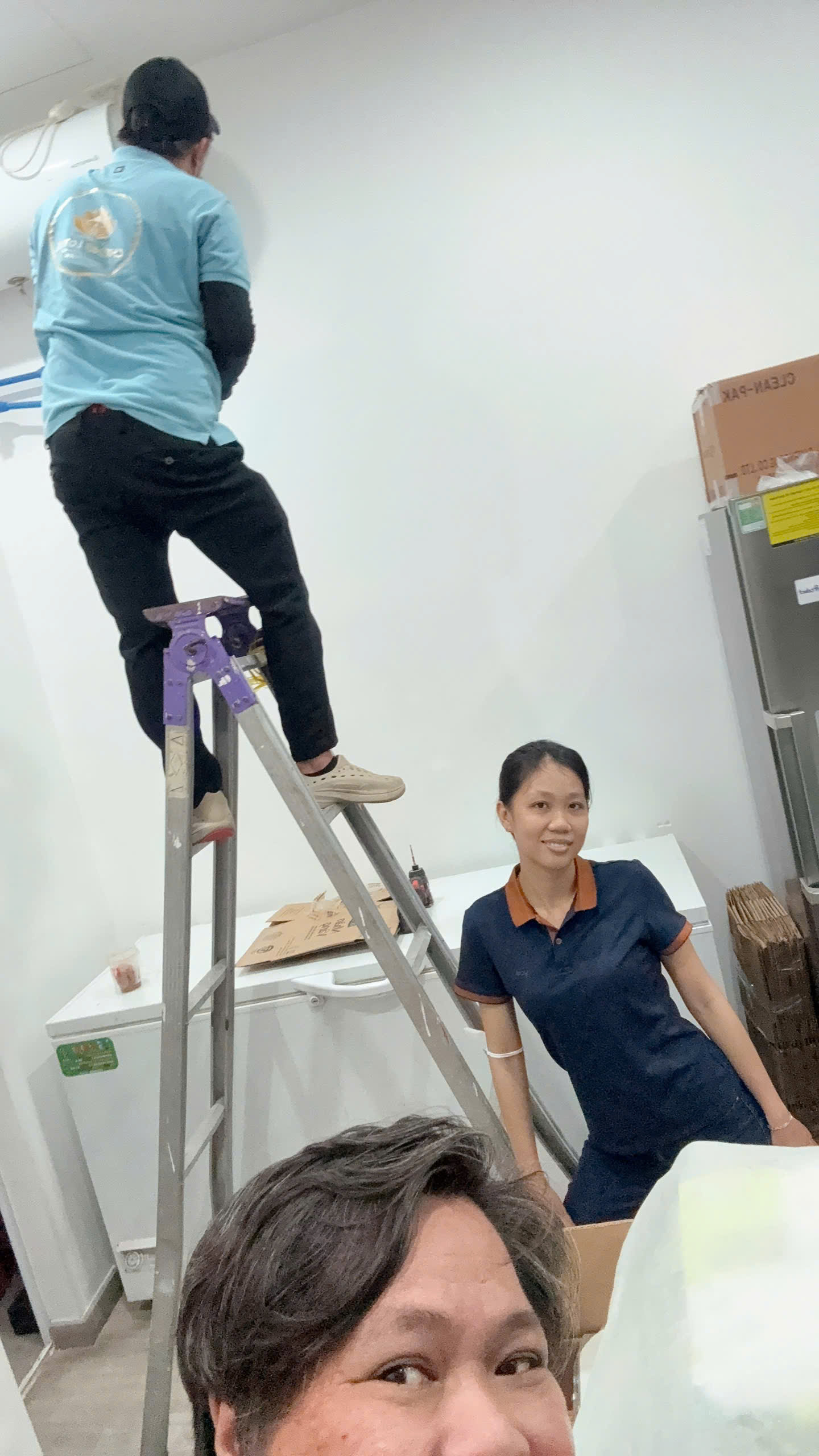 Thi công bảo trì vận hành Quý Công ty tại toà nhà Flemington