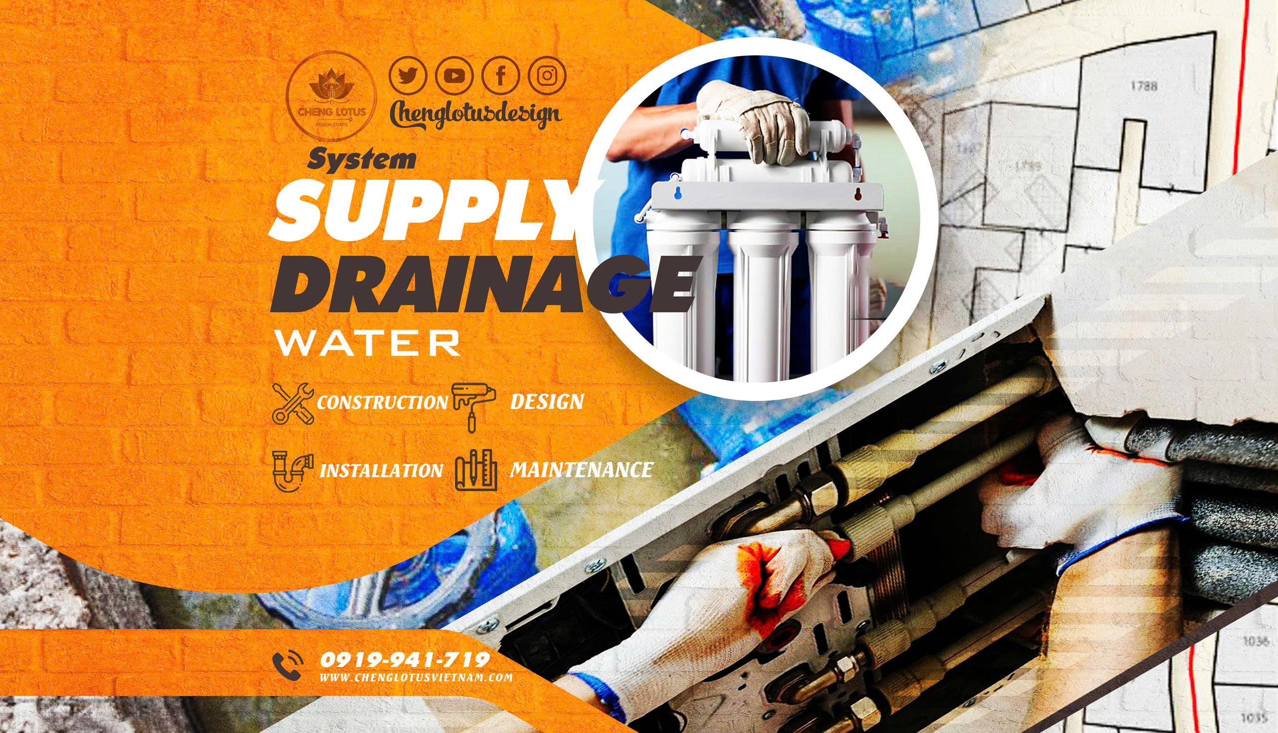 Hệ thống nước cấp & lọc nước 